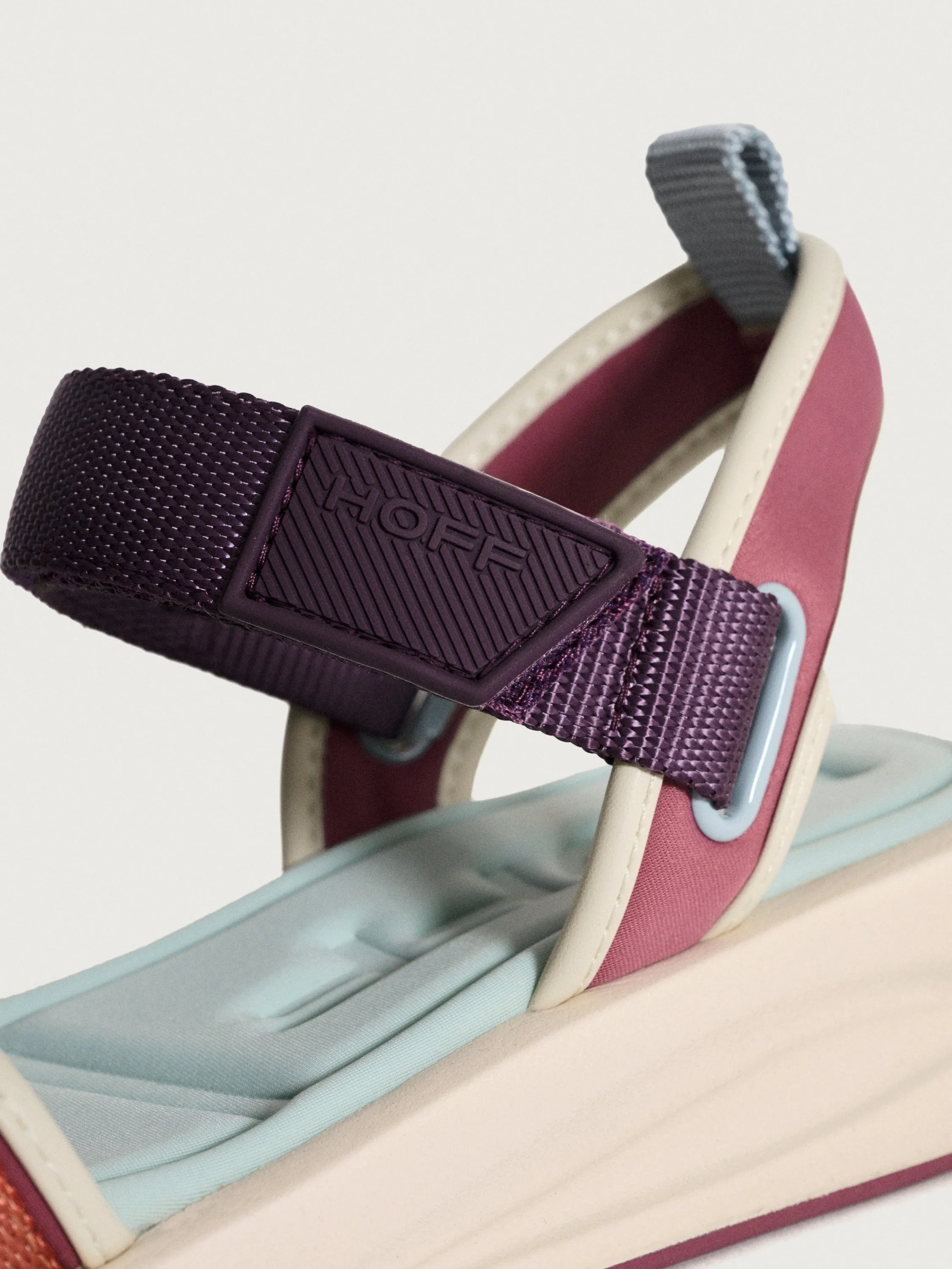 SANDAL VENICE AUBERGINE