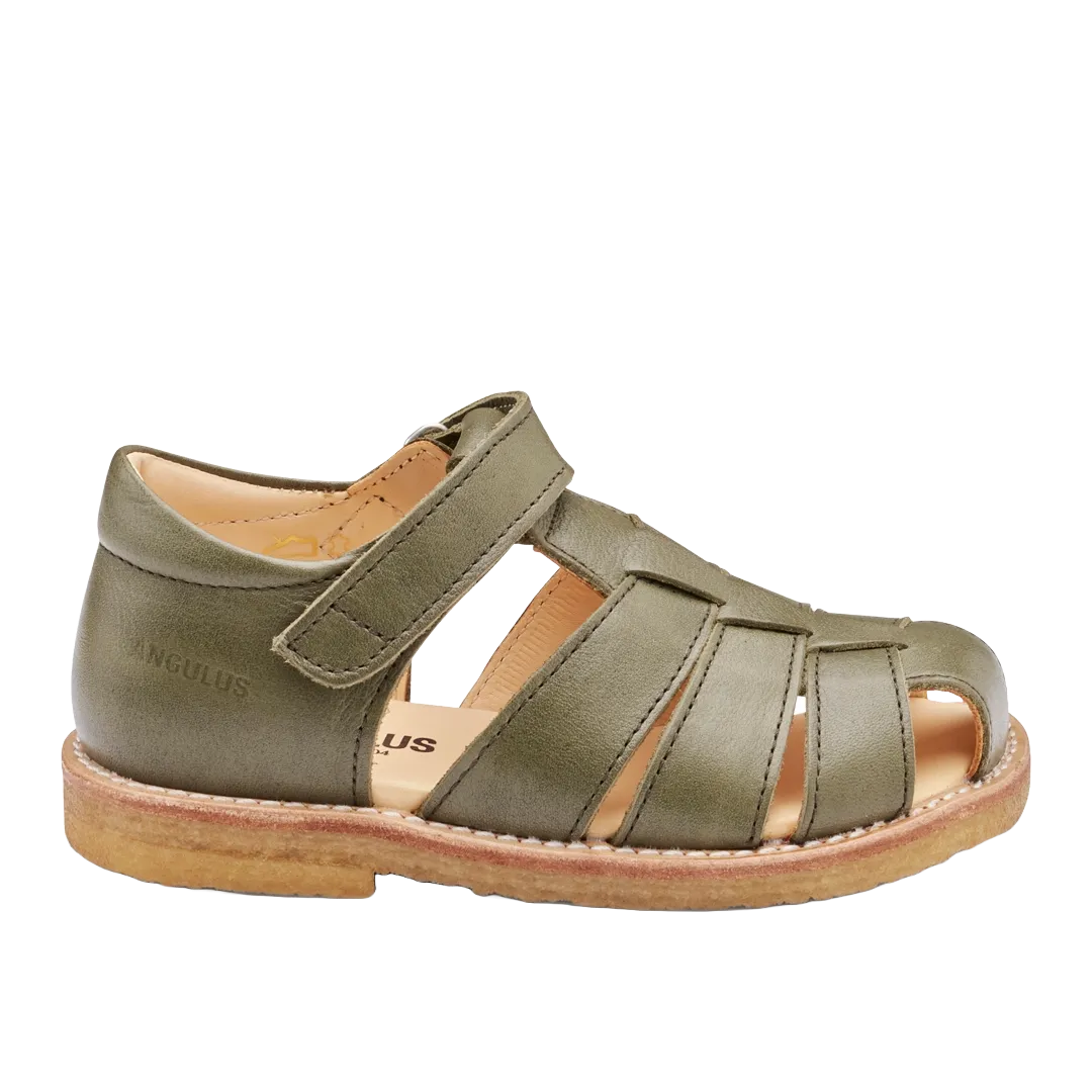 Sandal with adjustable velcro closure