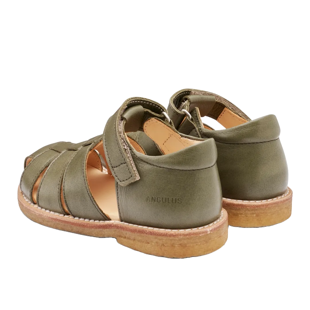 Sandal with adjustable velcro closure