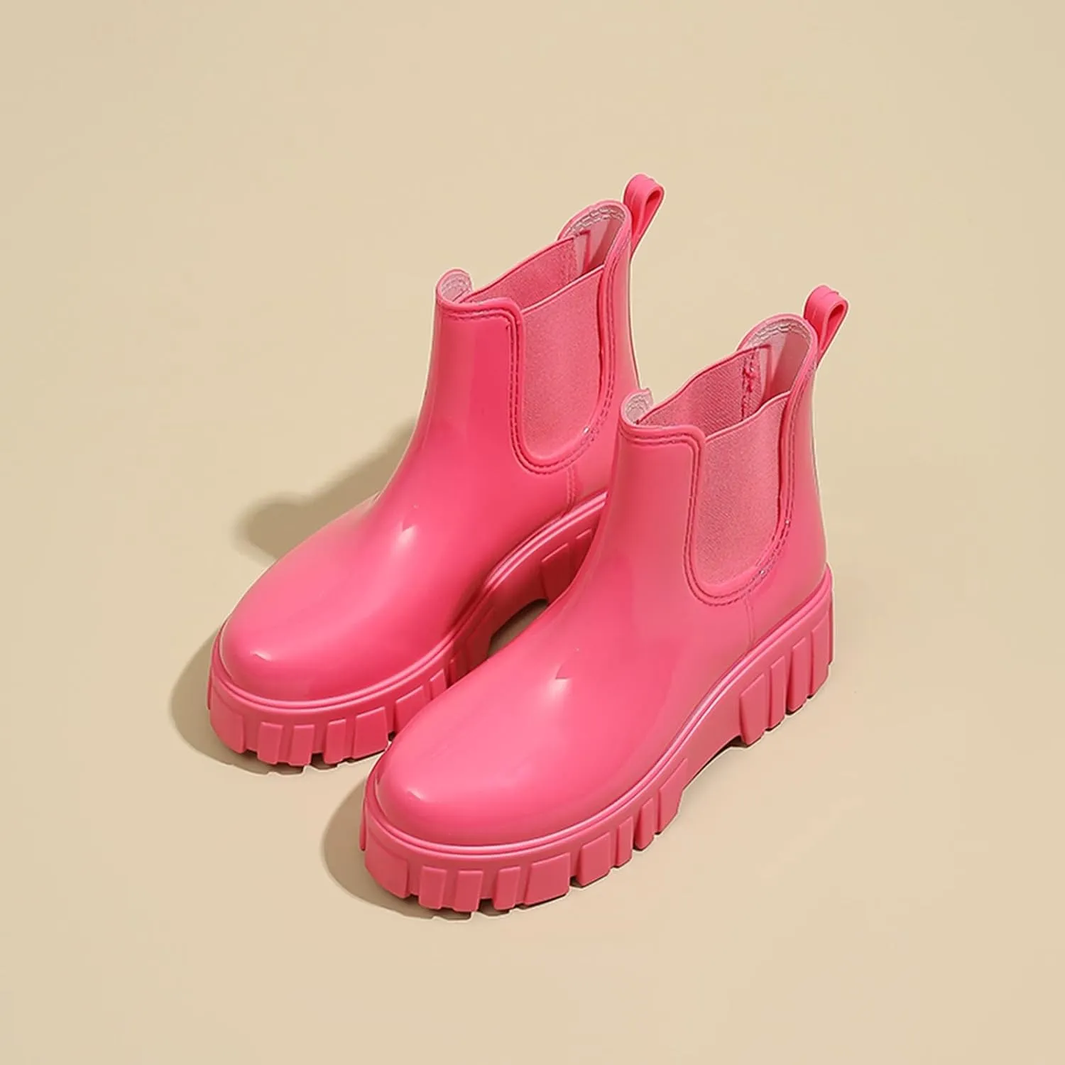Sandals for Womens Garden Water Boots Unisex Rain Outdoor Ribber Yard Long Shoes Footwear