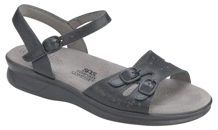 SAS Women’s Duo Black Sandal