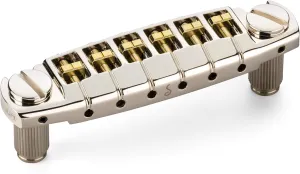 Schaller Signum Electric Guitar Bridge, Nickel, 350100