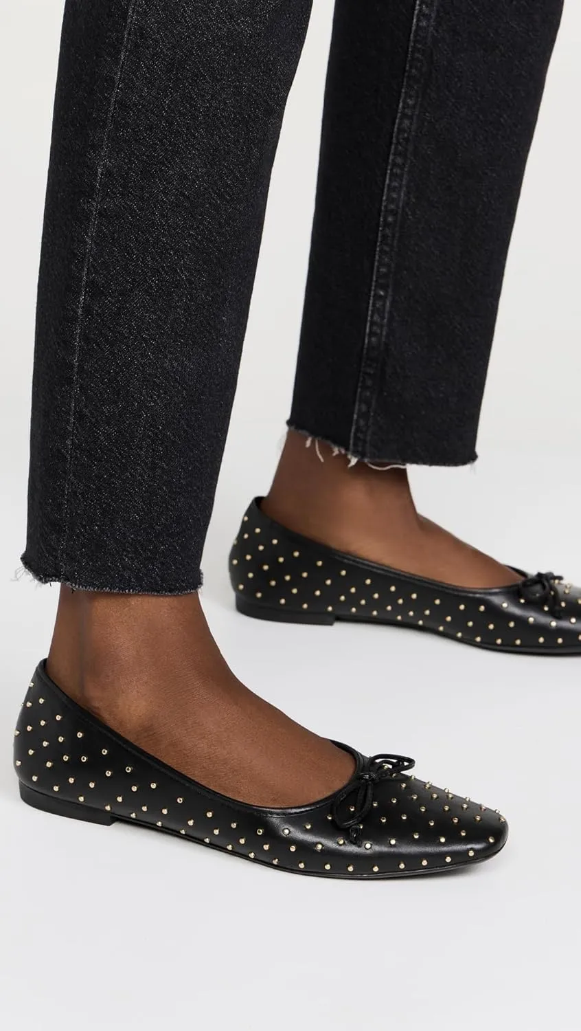 SCHUTZ Women's Arissa Studded Ballet Flats