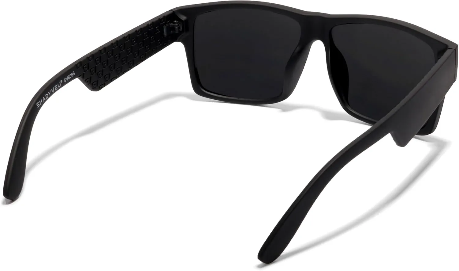 ShadyVEU Super Extremely Dark Classic Square Retro Flat Top 80's UV400 Eazy E Sunglasses