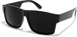 ShadyVEU Super Extremely Dark Classic Square Retro Flat Top 80's UV400 Eazy E Sunglasses