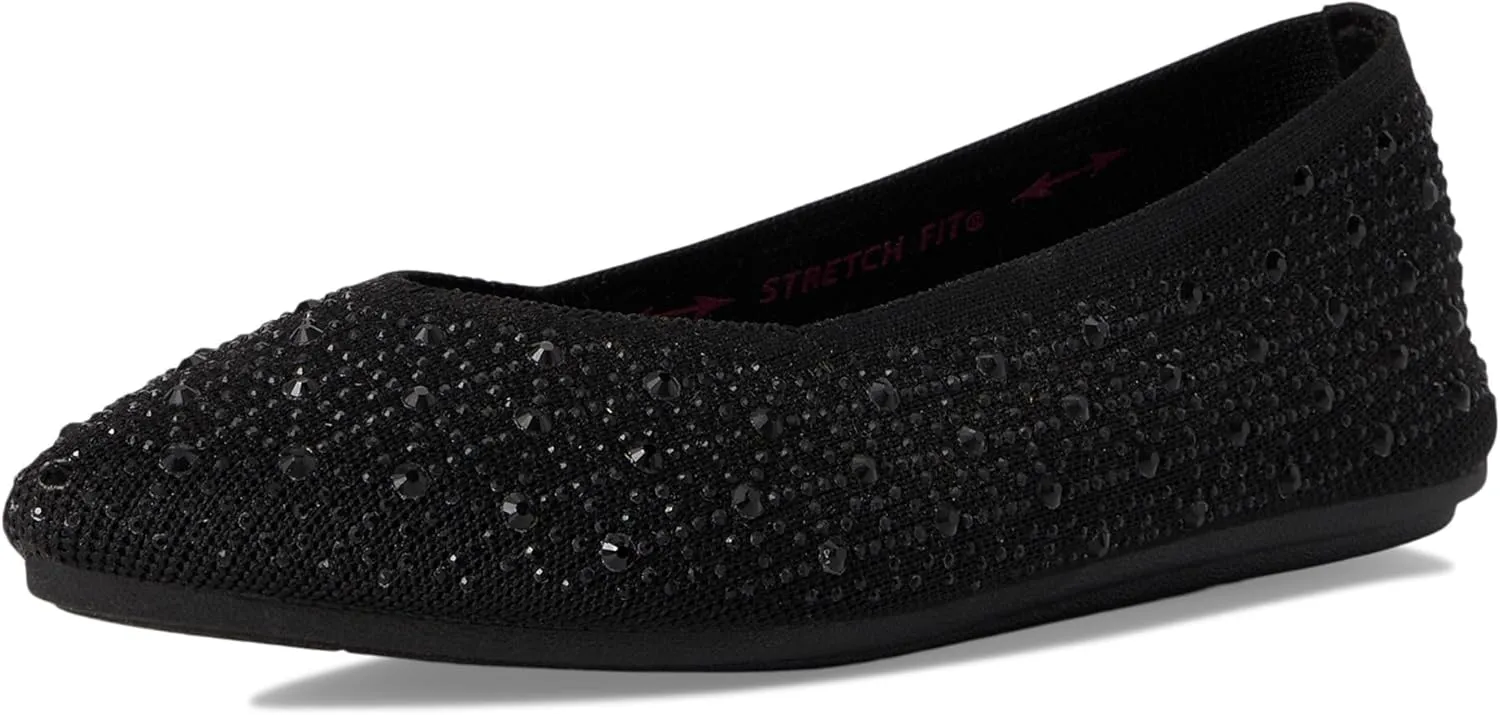 Skechers Women's Cleo Point-Gleam N Glow Ballet Flat