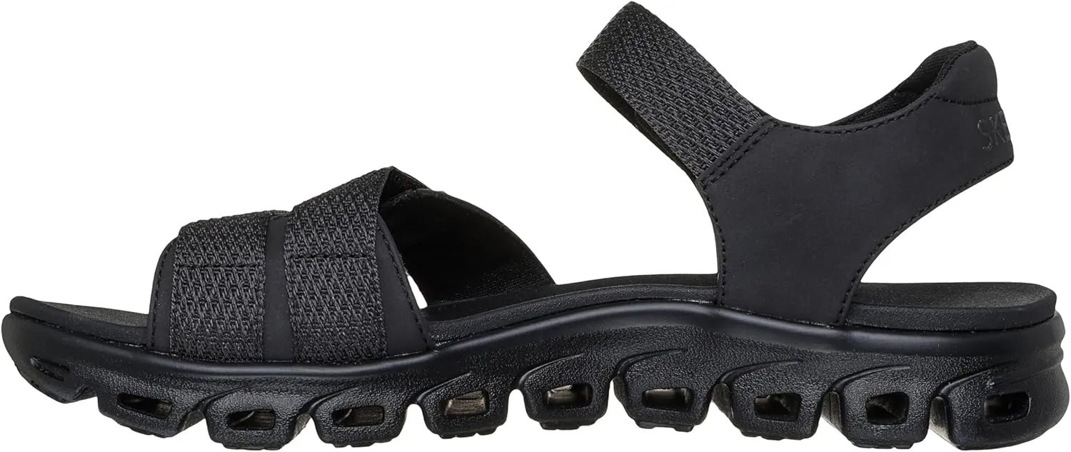 Skechers Women's Glide-Step-Count on Me Sport Sandal