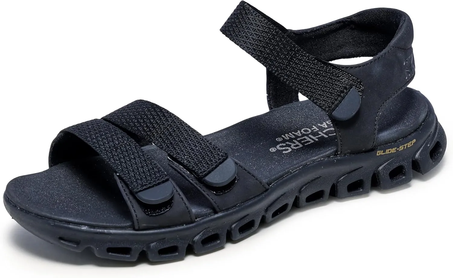 Skechers Women's Glide-Step-Count on Me Sport Sandal