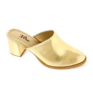 Slip-On Block Heel Sandal