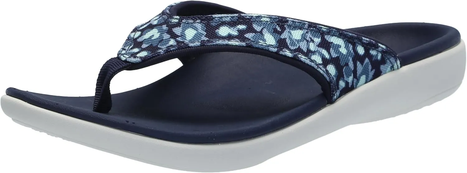 Spenco Women's Yumi Mod Floral Flip-Flop