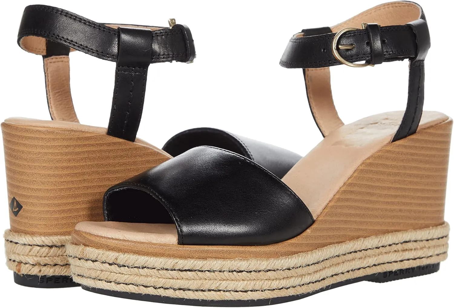 Sperry Women's Fairwater Plushwave Wedge Espadrille Sandal