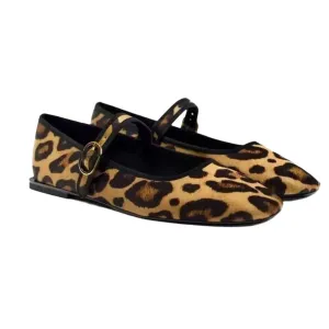 Square Toe Flat Slip-Ons