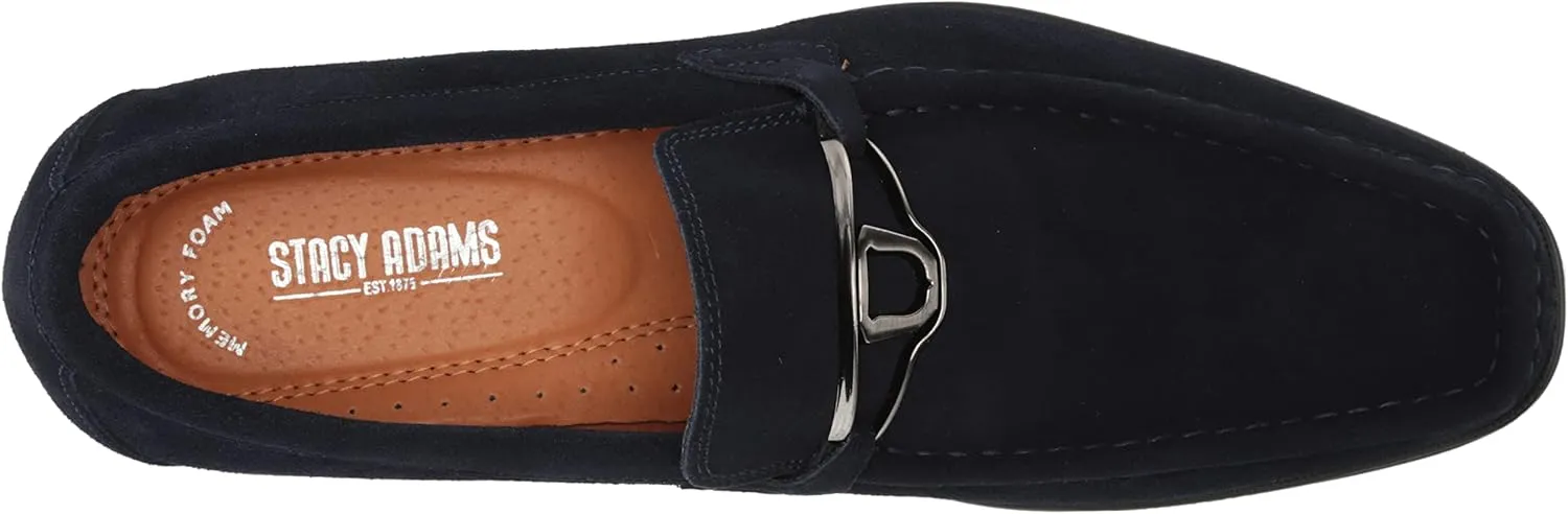 STACY ADAMS Men's Palladian Moc Toe Slip on Loafer