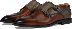 Stacy Adams Men's Raythorne Cap Toe Double Monk Strap Loafer