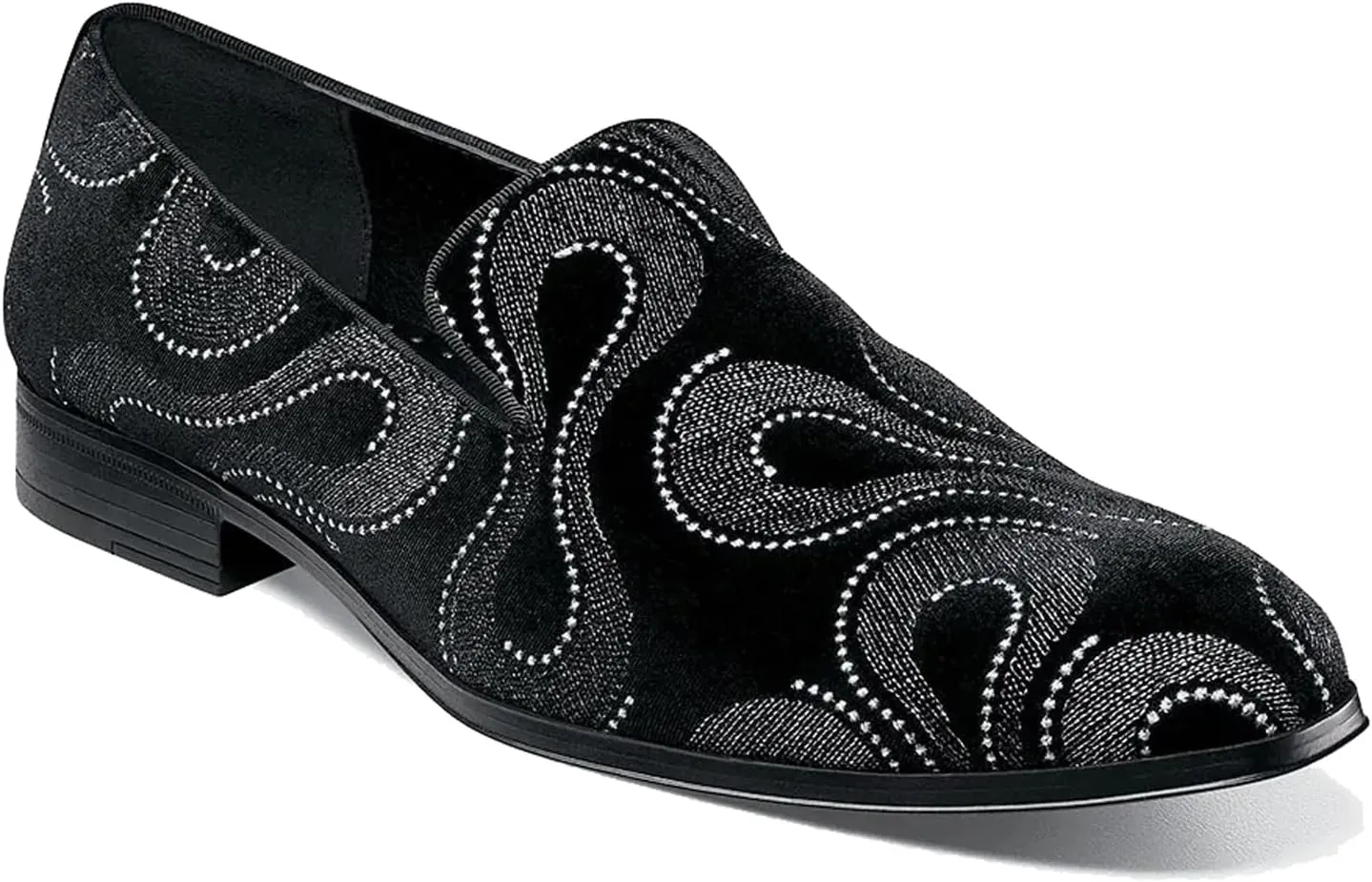 Stacy Adams Men's, Swainson Loafer Black/Silver