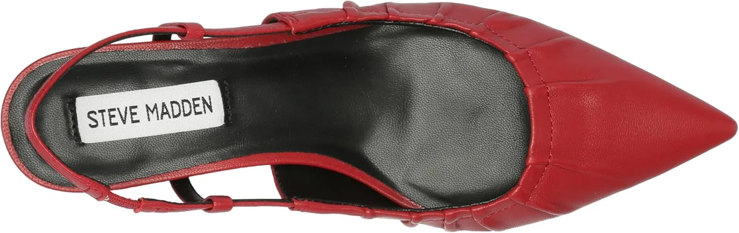 Steve Madden Women's Syrie Pump, Berry, 4