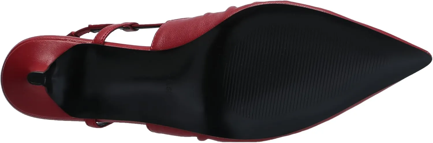Steve Madden Women's Syrie Pump, Berry, 4