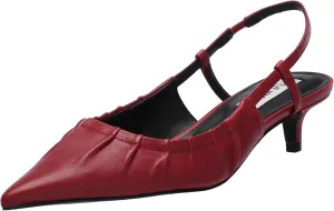 Steve Madden Women's Syrie Pump, Berry, 4