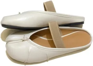 Tabi Shoes Mule Flats Split Toe Ballet Sandals Non Slip Breathable Cute Emo Y2K Kawaii Fashion Trendy Elegant Dressy Pumps Office Business Spring Summer Fall Outdoors Gifts for Daughter Back to School