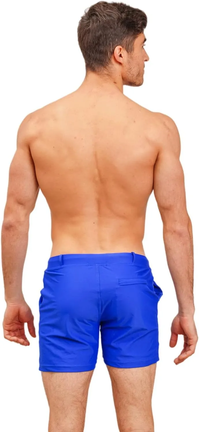 Taddlee Swimwear Men Swimsuits Square Cut Swimming Boxer Briefs Bikini Trunks