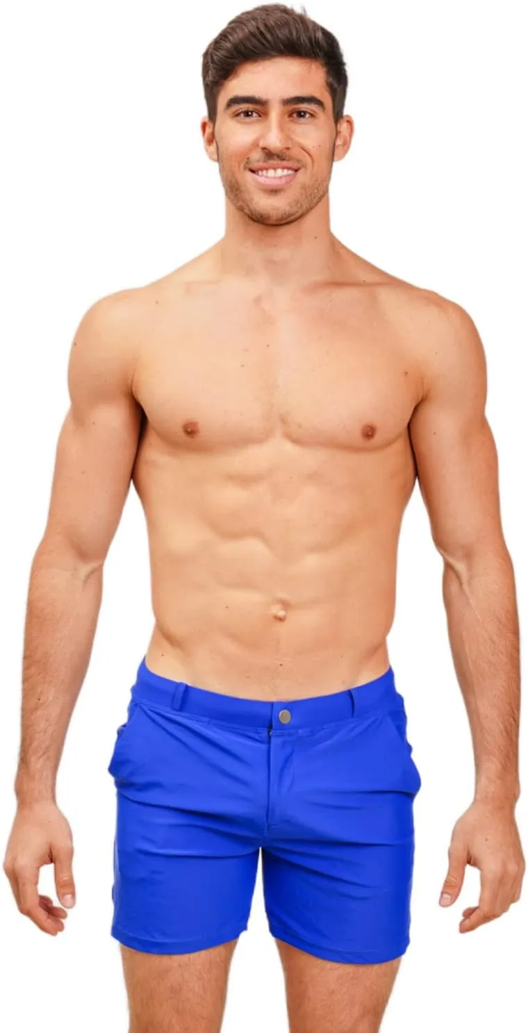 Taddlee Swimwear Men Swimsuits Square Cut Swimming Boxer Briefs Bikini Trunks