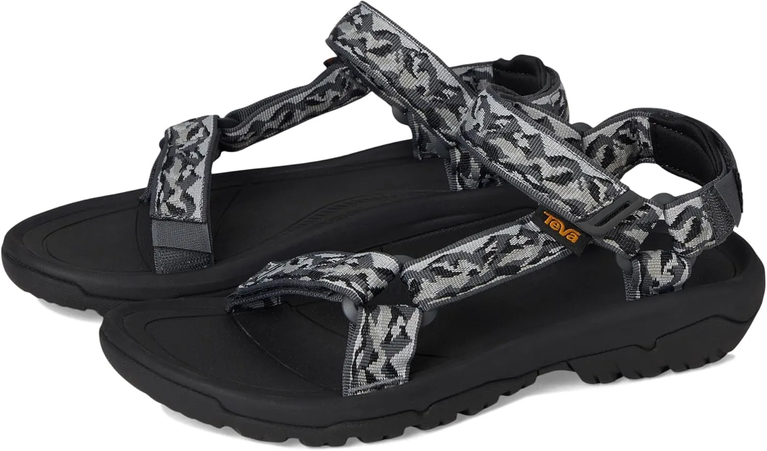 Teva Men's Hurricane XLT2 Sport Sandal, Mountain Mosaic Grey/Black, 7
