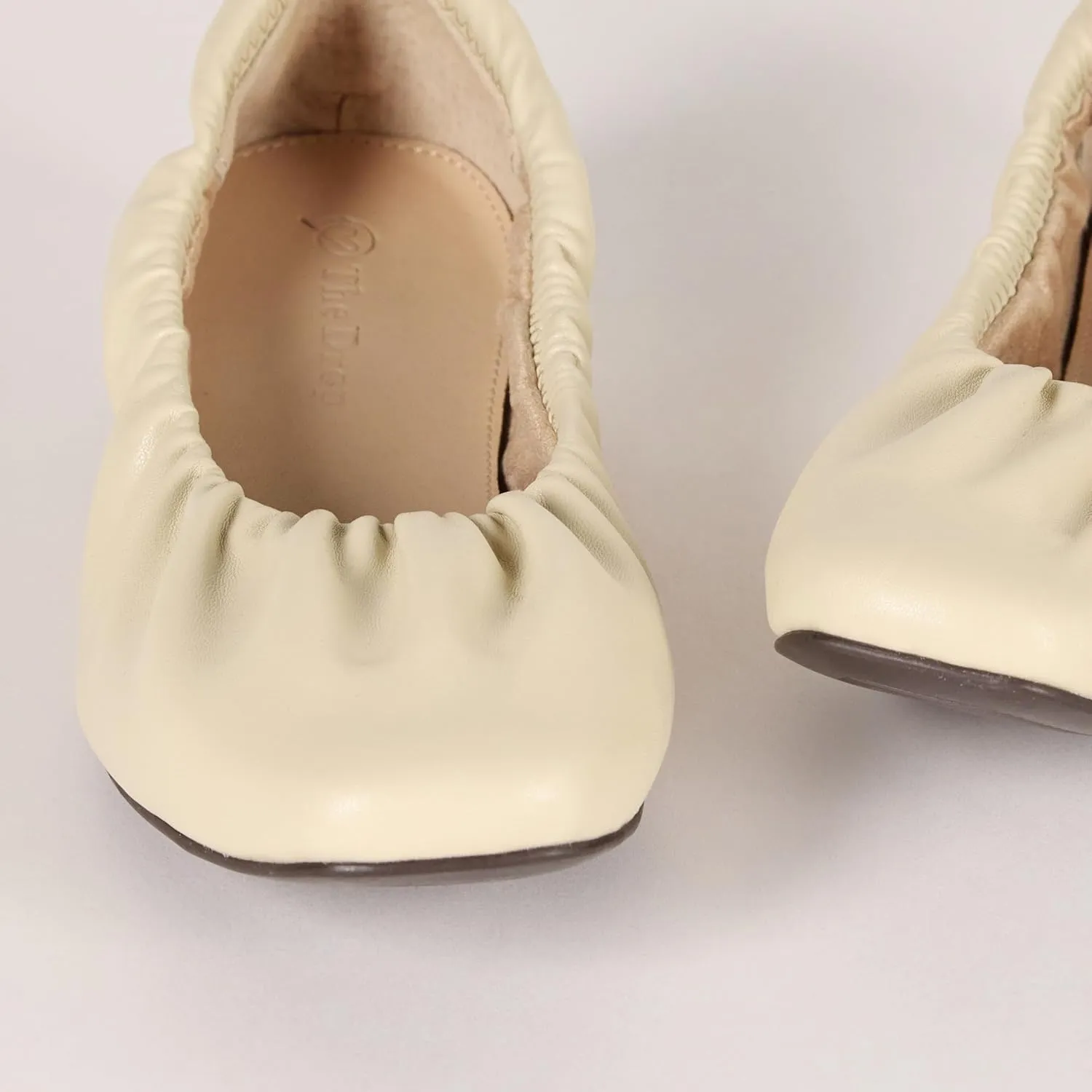 The Drop Women's Paige Scrunch Ballet Flat