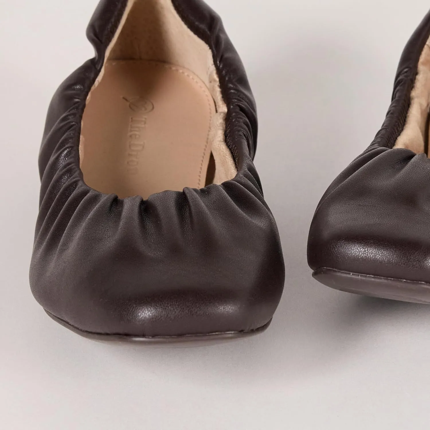 The Drop Women's Paige Scrunch Ballet Flat