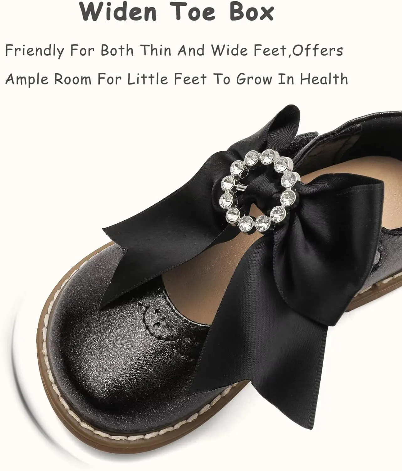 Toddler Girl Mary Jane Flat Dress Shoes