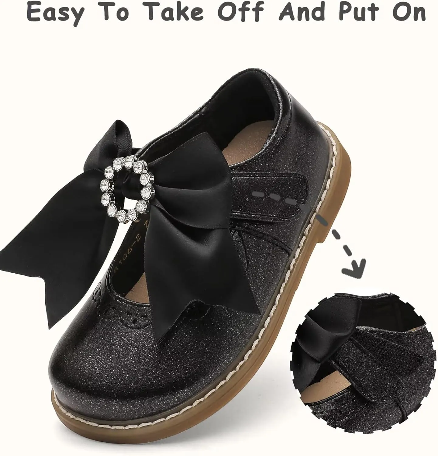 Toddler Girl Mary Jane Flat Dress Shoes