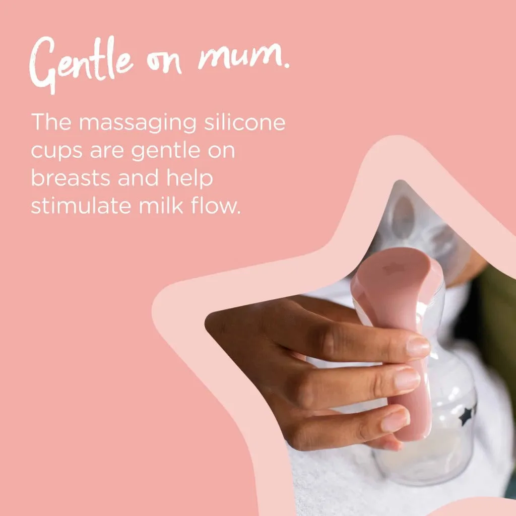 TOMMEE TIPPEE MADE FOR ME SINGLE MANUAL BREAST PUMP