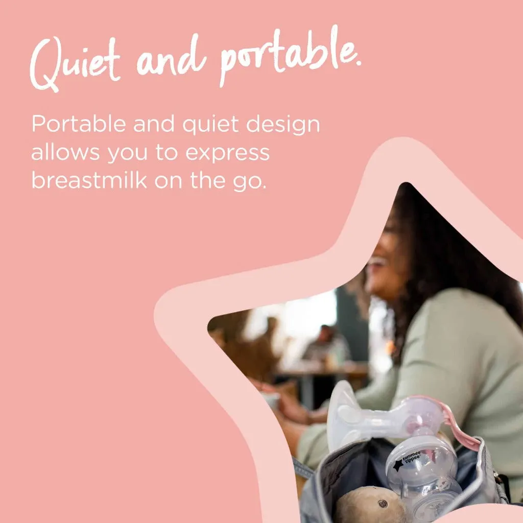TOMMEE TIPPEE MADE FOR ME SINGLE MANUAL BREAST PUMP