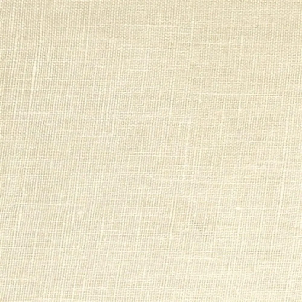 Tuscany Linen Cream Throw Pillow 17x17 Square, Complete with Pillow Insert