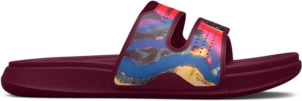 Under Armour Women's Ansa Studio Graphic Slide Sandal