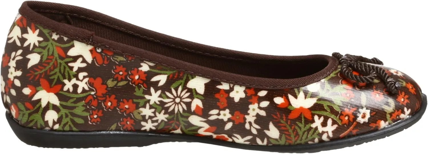 UNIONBAY Little Kid/Big Kid Crystal Flower-g Ballet Flat