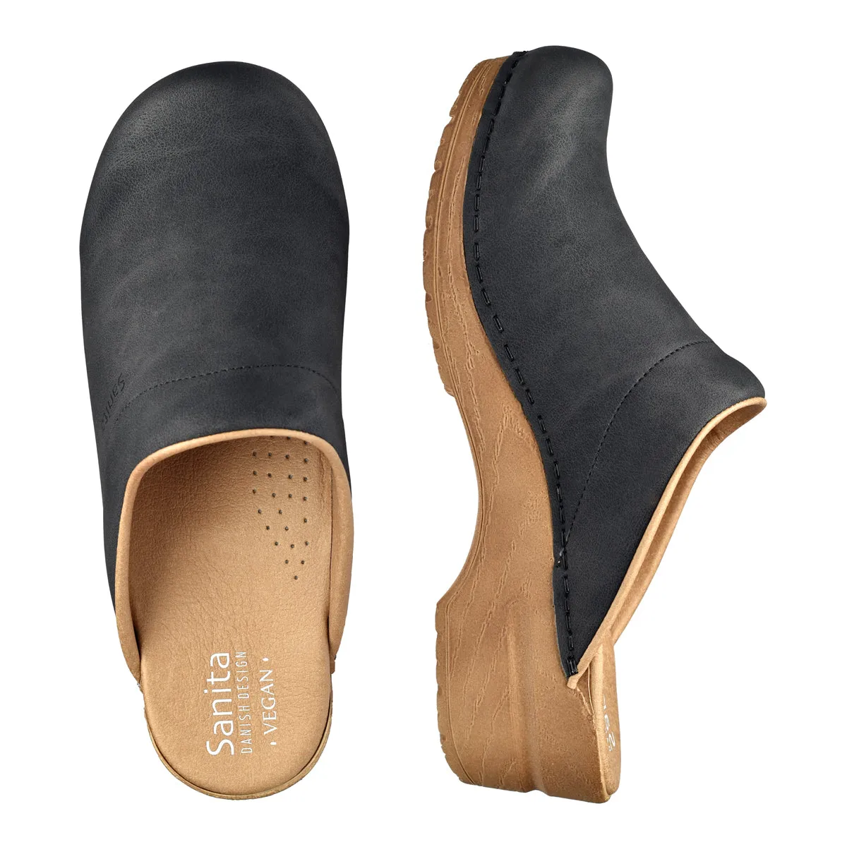 Vegan Ellis Women's Clog in Black