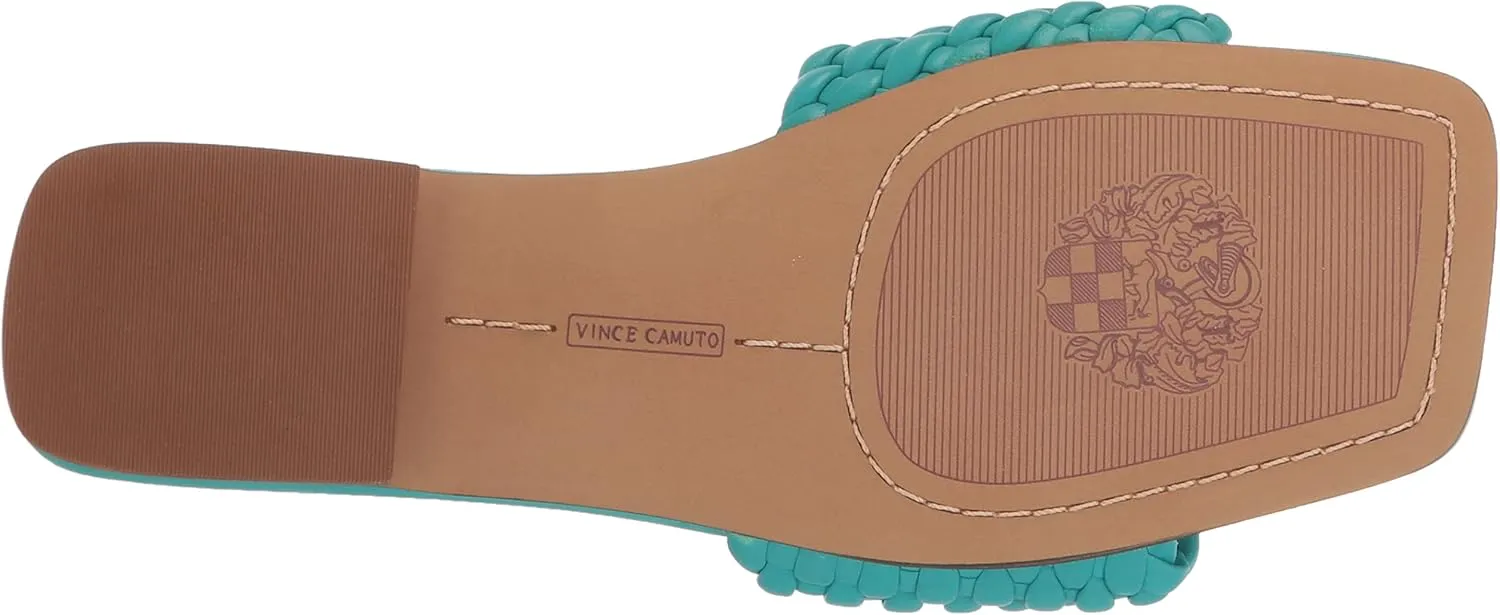 Vince Camuto Women's Footwear Arissa Woven Flat Sandal Slide