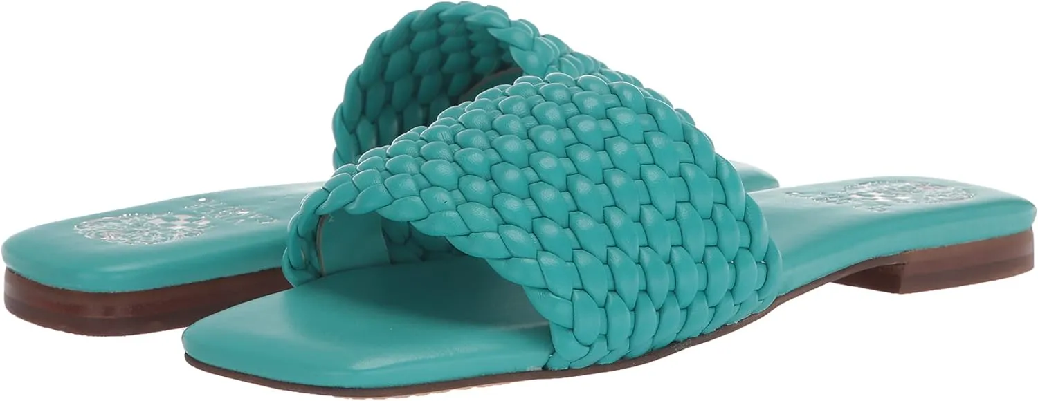 Vince Camuto Women's Footwear Arissa Woven Flat Sandal Slide