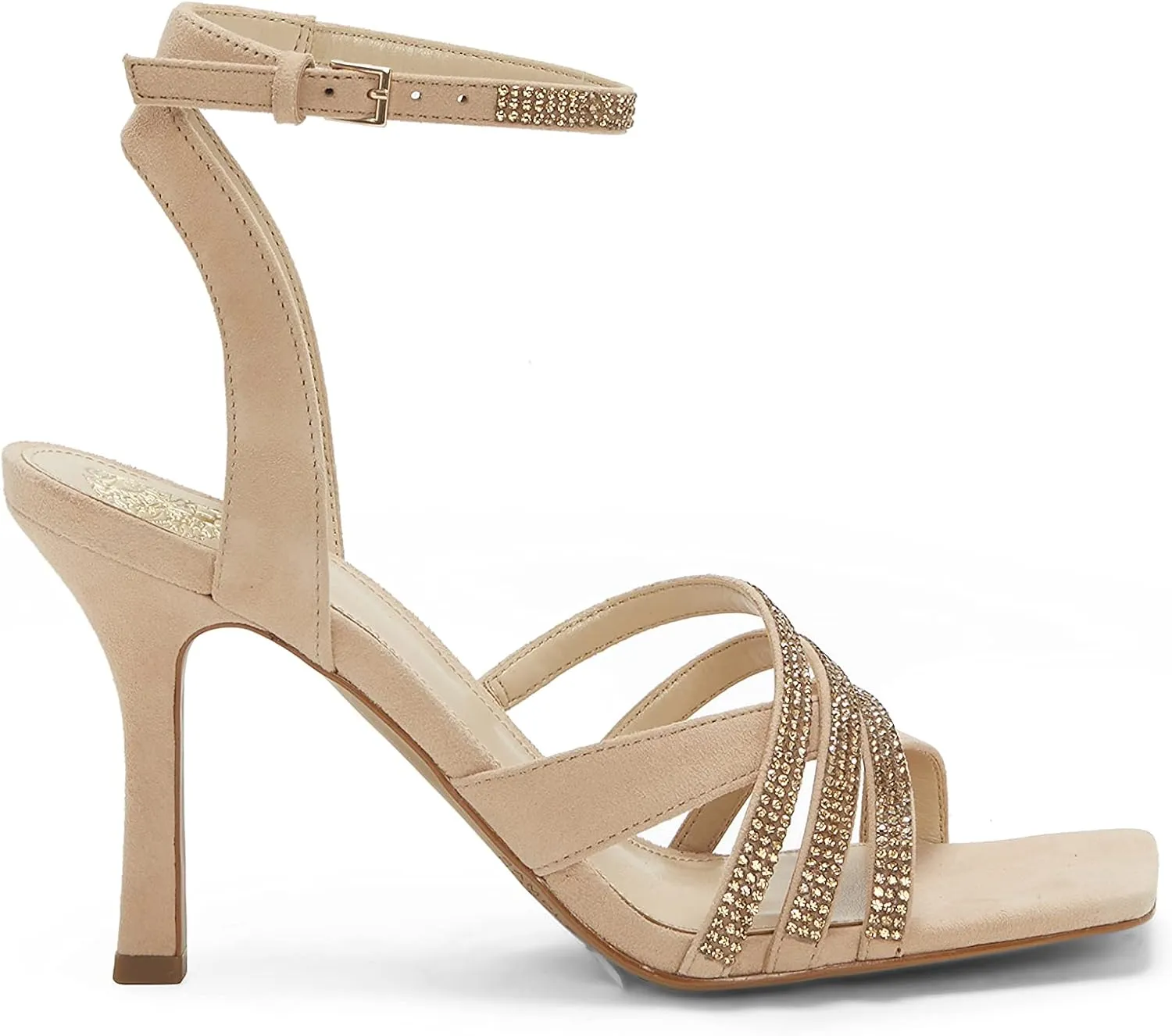 Vince Camuto Women's Footwear Brevern Ankle Strap Sandal Heeled