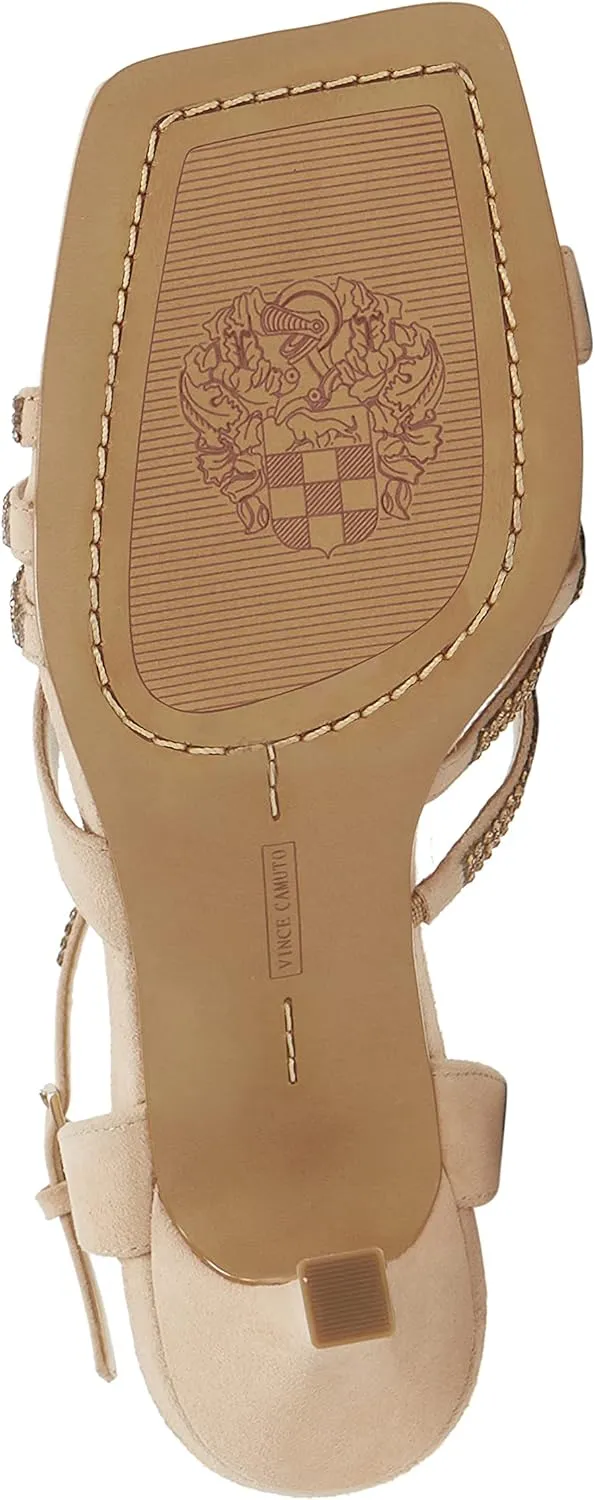 Vince Camuto Women's Footwear Brevern Ankle Strap Sandal Heeled