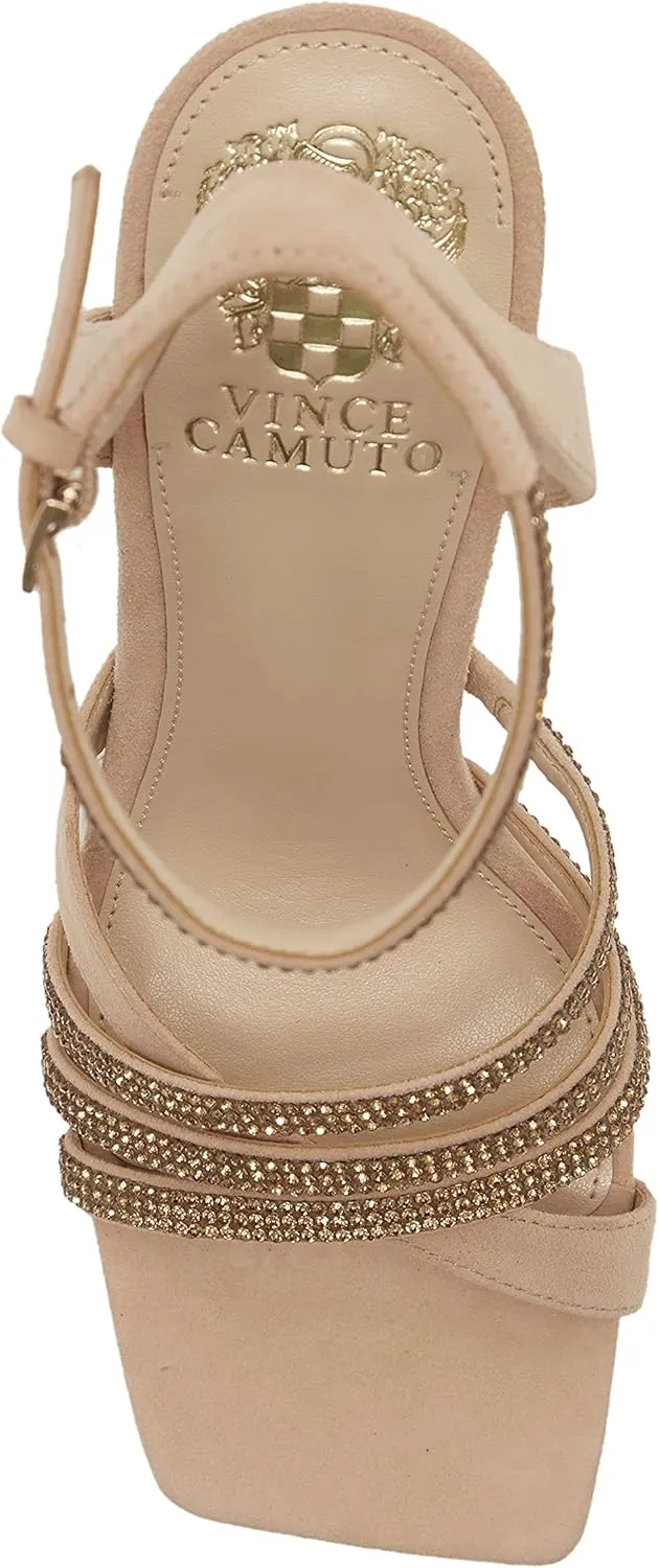 Vince Camuto Women's Footwear Brevern Ankle Strap Sandal Heeled