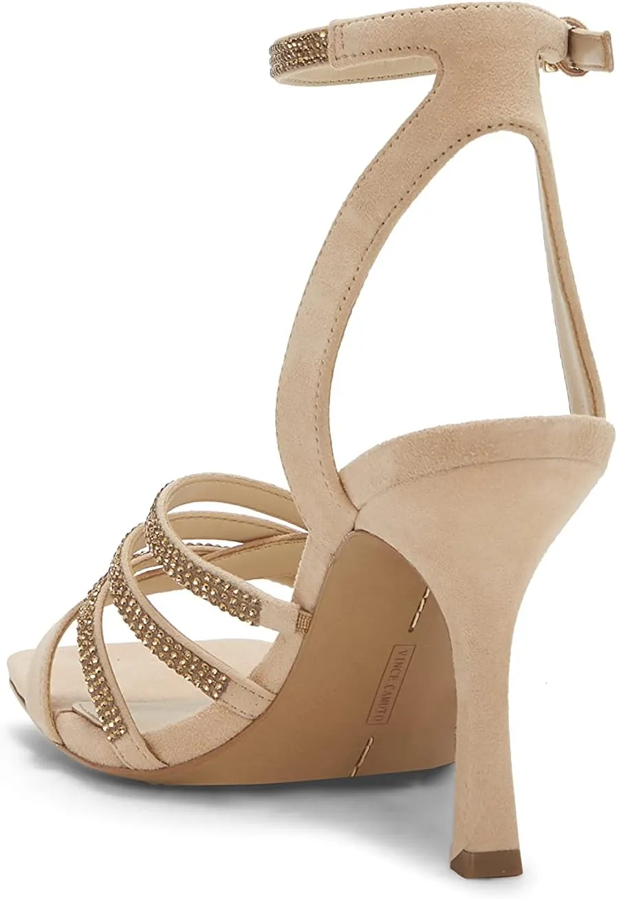 Vince Camuto Women's Footwear Brevern Ankle Strap Sandal Heeled