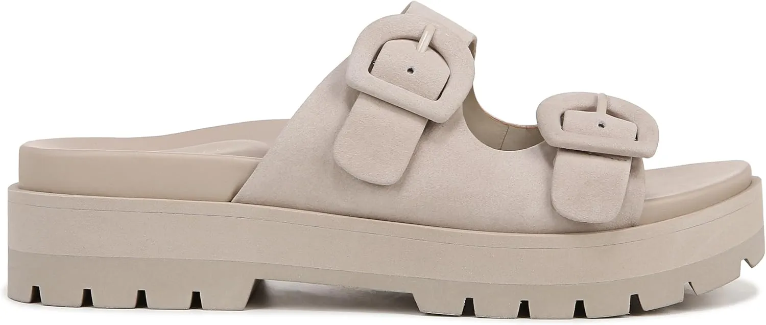 Vionic Women's Capitola Platform Sandal- Supportive Strappy Flatform Sandal That Includes an Orthotic Insole and Cushioned Outsole for Arch Support, Medium Fit