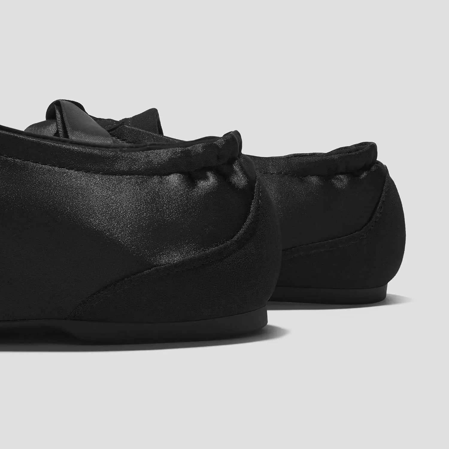 VIVAIA Cristina Square-Toe Lace-Up Satin Sneakerina