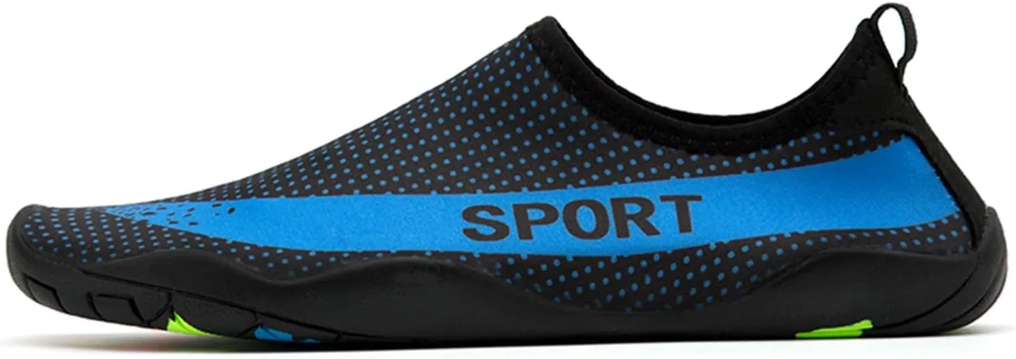 Water Shoes Men Closed Toe Non Slip Water Shoes for Hiking Women Extra Wide Water Shoes Jogging Quick Dry Pool Sports Sneaker for Beach Swim Surf Water Sport