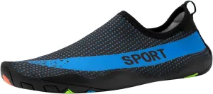 Water Shoes Men Closed Toe Non Slip Water Shoes for Hiking Women Extra Wide Water Shoes Jogging Quick Dry Pool Sports Sneaker for Beach Swim Surf Water Sport