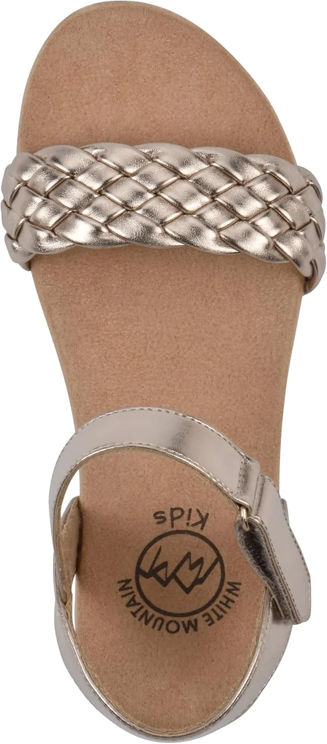 WHITE MOUNTAIN Girl's Tidbit Flat Sandal