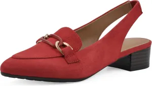 WHITE MOUNTAIN Women's Boreal Low Block Loafer Heel