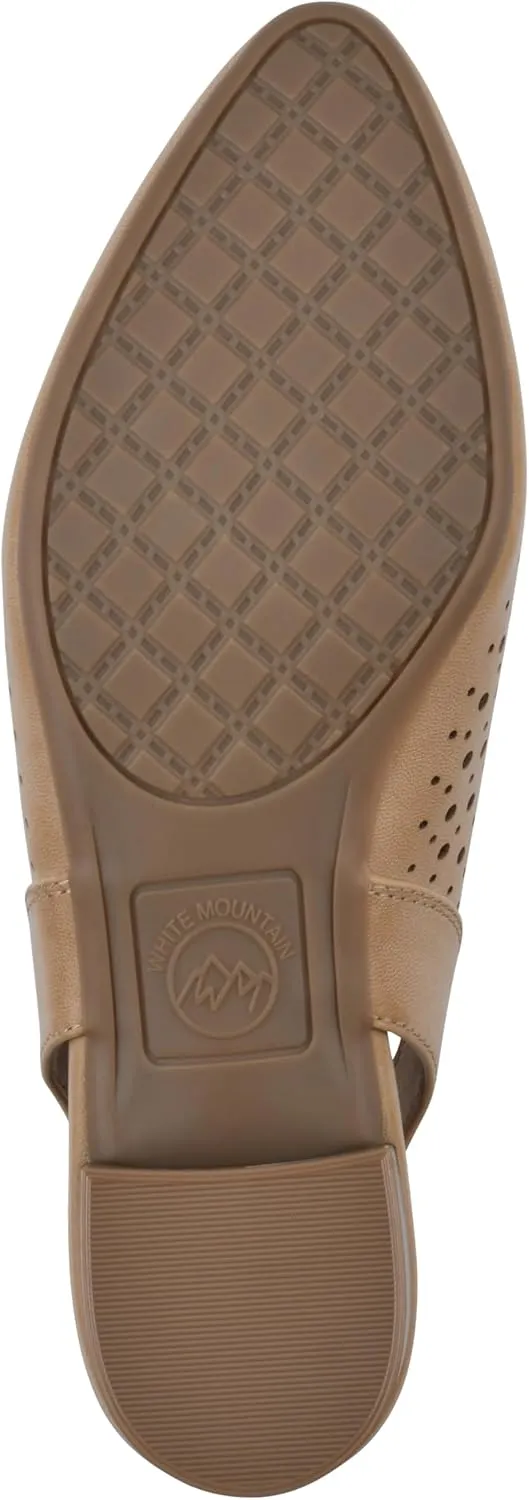 WHITE MOUNTAIN Women's Boronic Low Block Heel