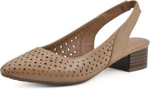 WHITE MOUNTAIN Women's Boronic Low Block Heel